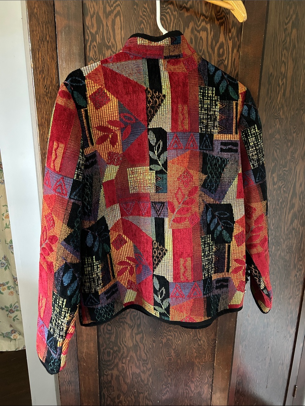 Vintage Fall Tapestry Jacket - Picture 3 of 4